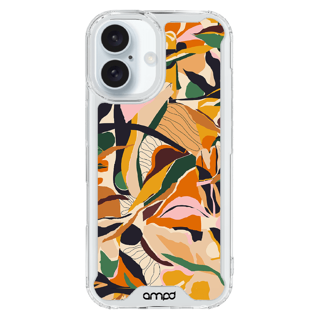 Ampd - Tpu   /   Acrylic Hd Print Magsafe Case For Apple Iphone 16 Plus - Orange Blossom