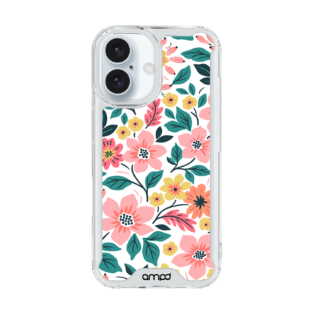 Ampd - Tpu   /   Acrylic Hd Print Magsafe Case For Apple Iphone 16 Plus - Wildflower