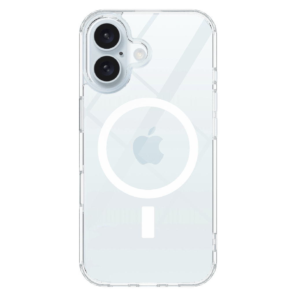 Ampd - Tpu   /   Acrylic Crystal Clear Magsafe Case For Apple Iphone 16 Plus - Clear
