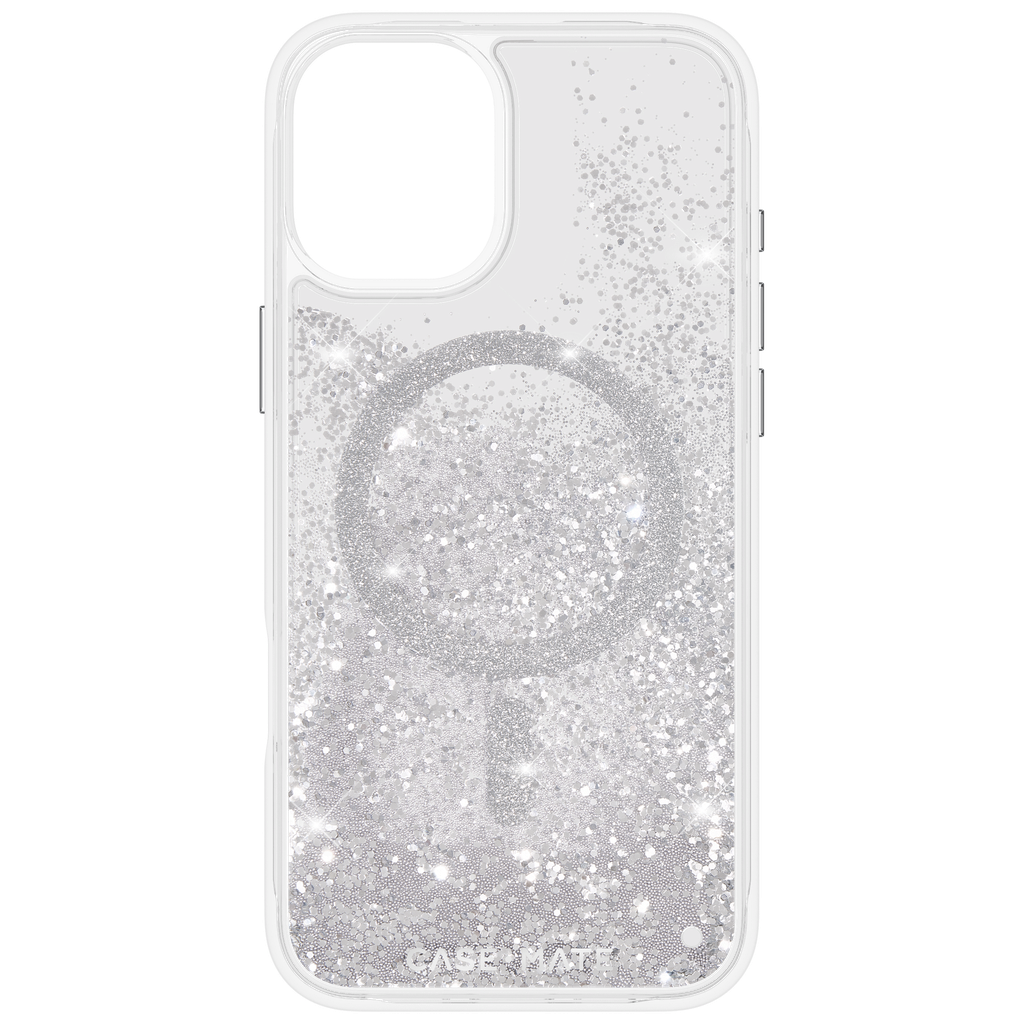 Case-mate - Waterfall Case For Apple Iphone 16 Plus - Silver