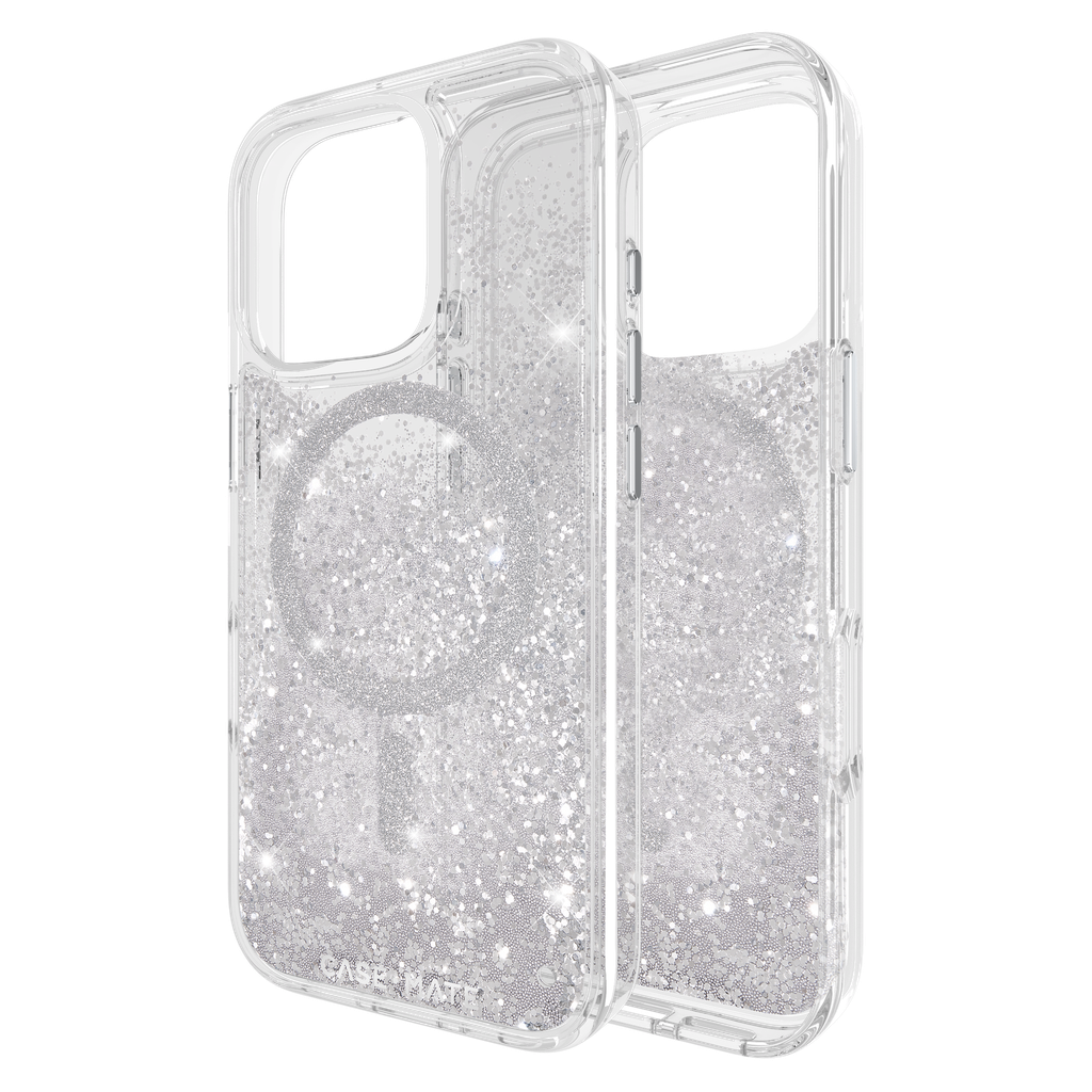Case-mate - Waterfall Case For Apple Iphone 16 Pro - Silver