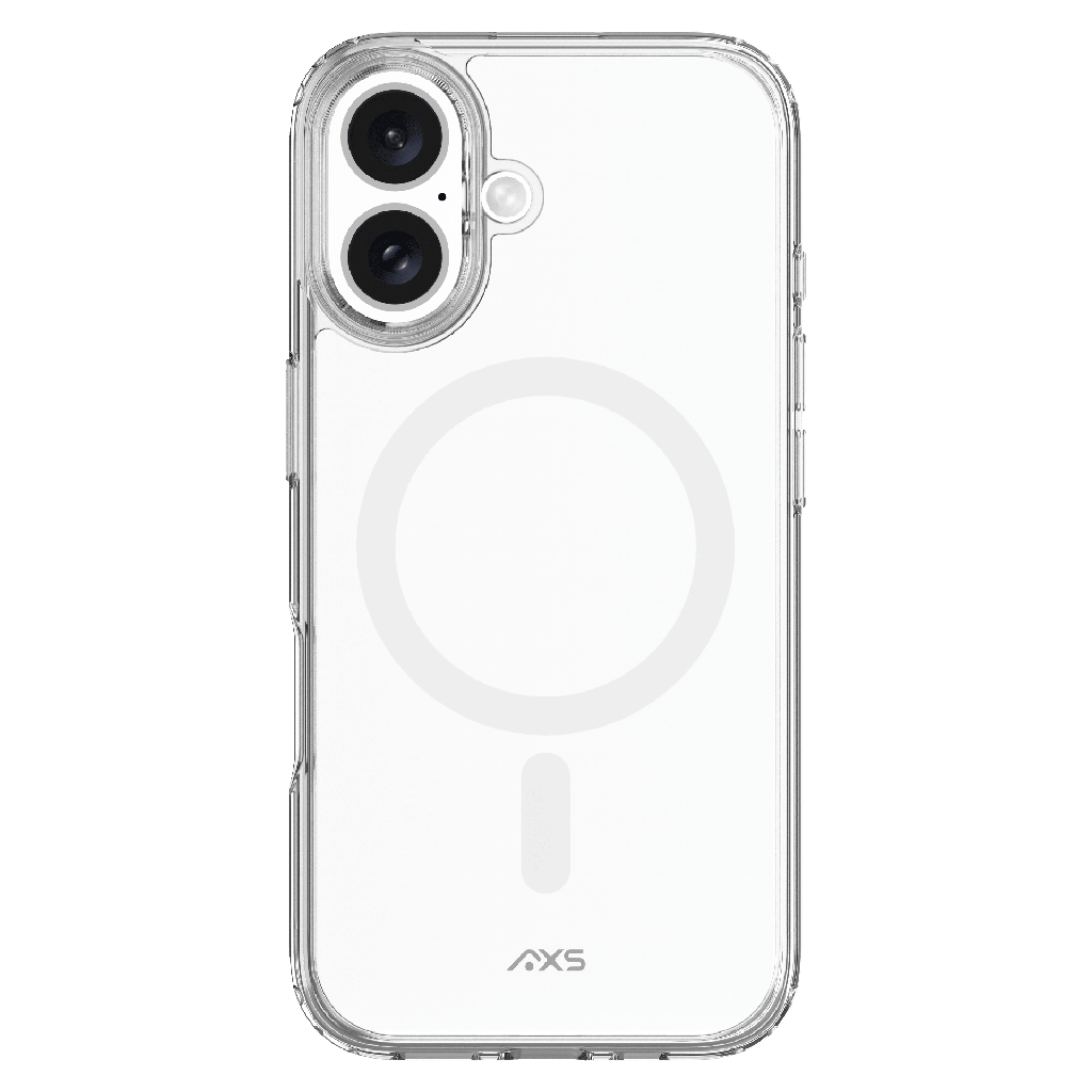 Axs - Ultra Clear Magsafe Case And Screen Protector For Apple Iphone 16 - Clear