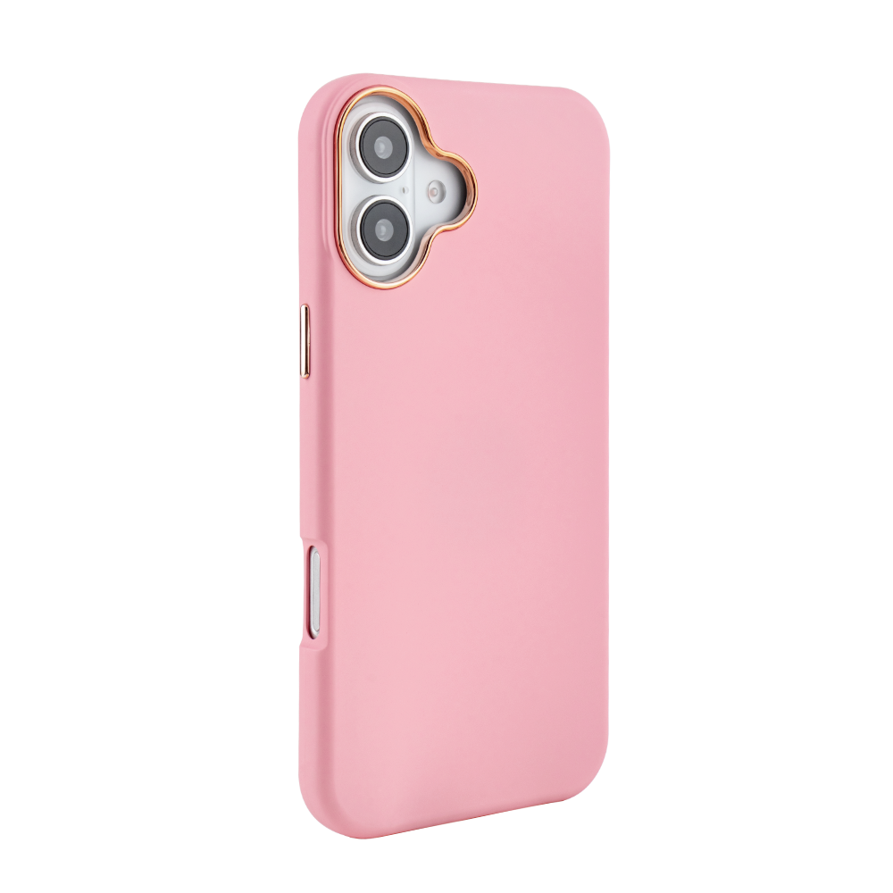 Dual  Layer Tough Case for iPhone 16 - Pink