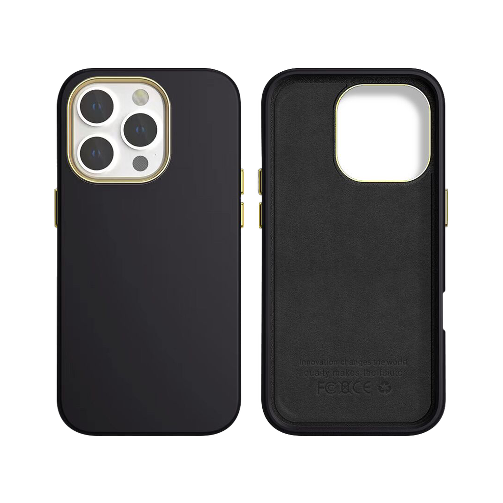 Dual  Layer Tough Case for iPhone 16 Pro Max - Black