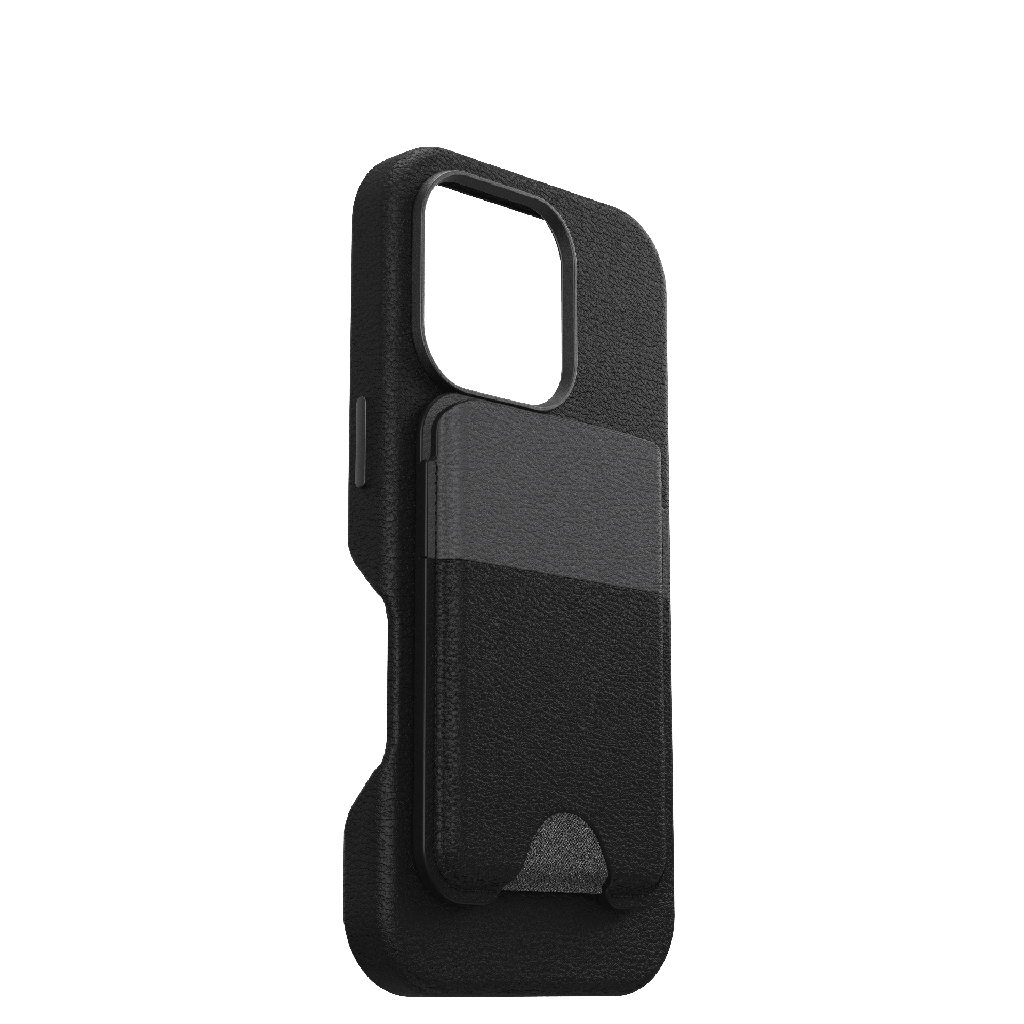 Otterbox - Symmetry Cactus Leather Magsafe Wallet - Noir Ash