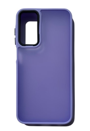 Matte Color Forested Case for Samsung A15 - Purple
