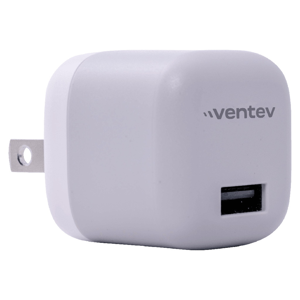 Ventev - 12w Usb A Wall Charger And Usb A To Apple Lightning Cable - Gray