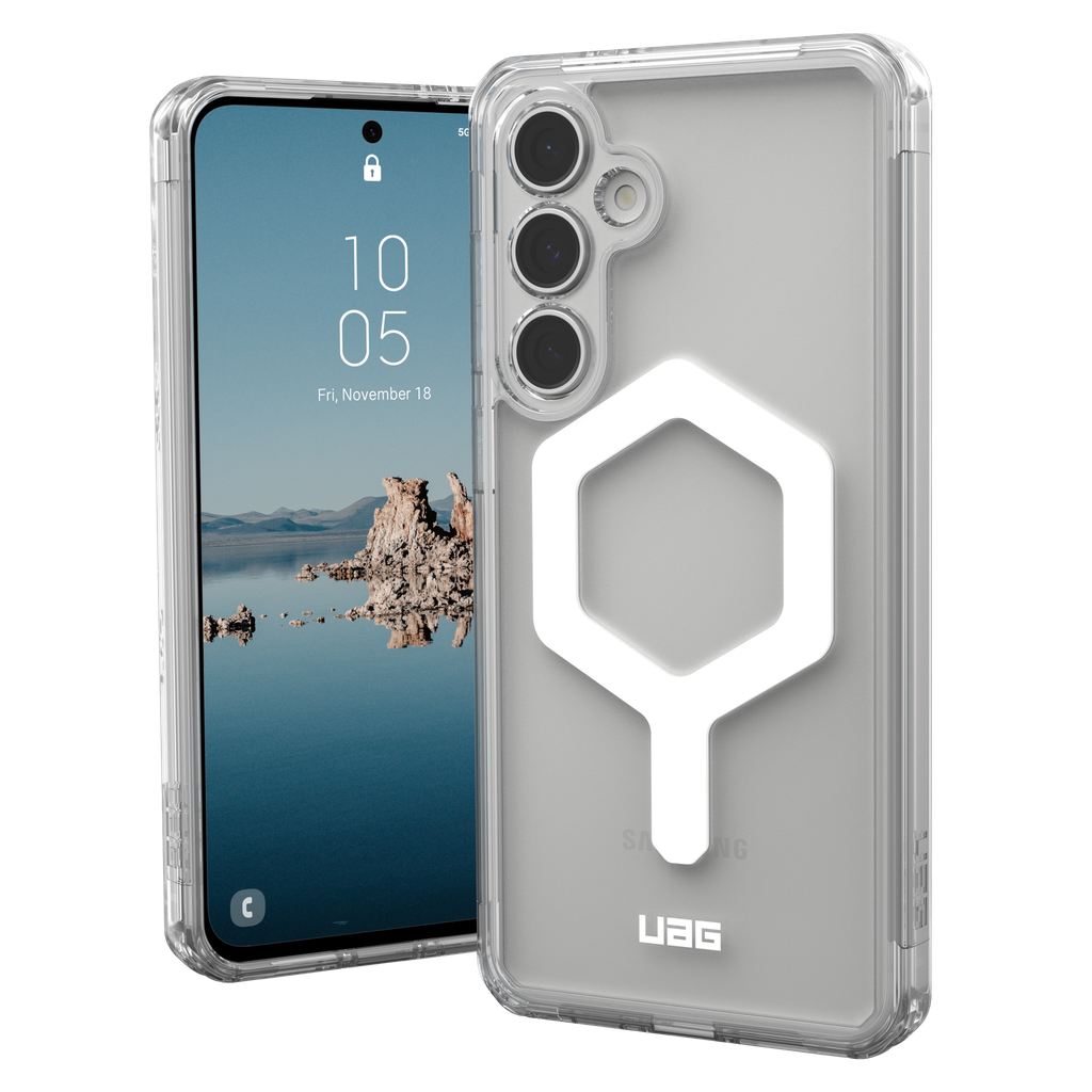 Urban Armor Gear Uag - Plyo Case For Samsung Galaxy S24 Fe - Ice And White