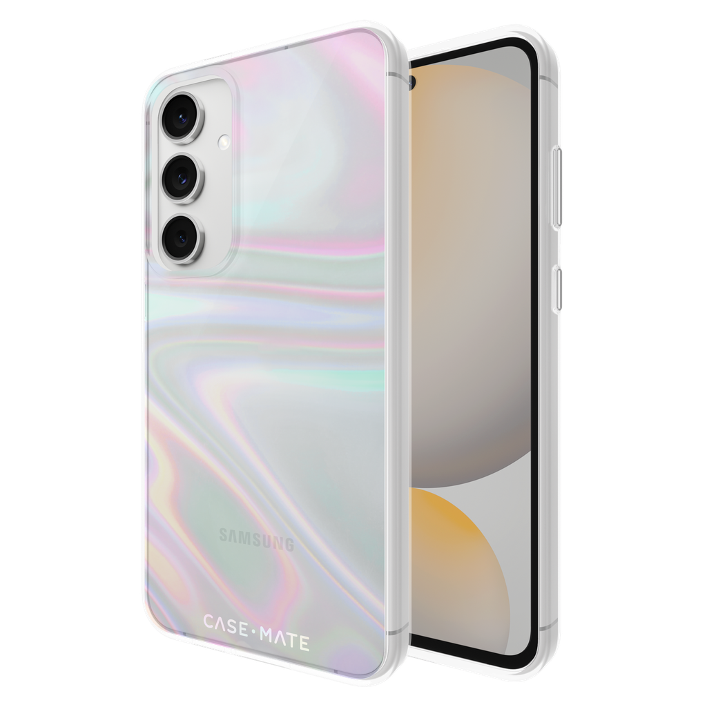 Case-mate - Soap Bubble Case For Samsung Galaxy S24 Fe - Iridescent