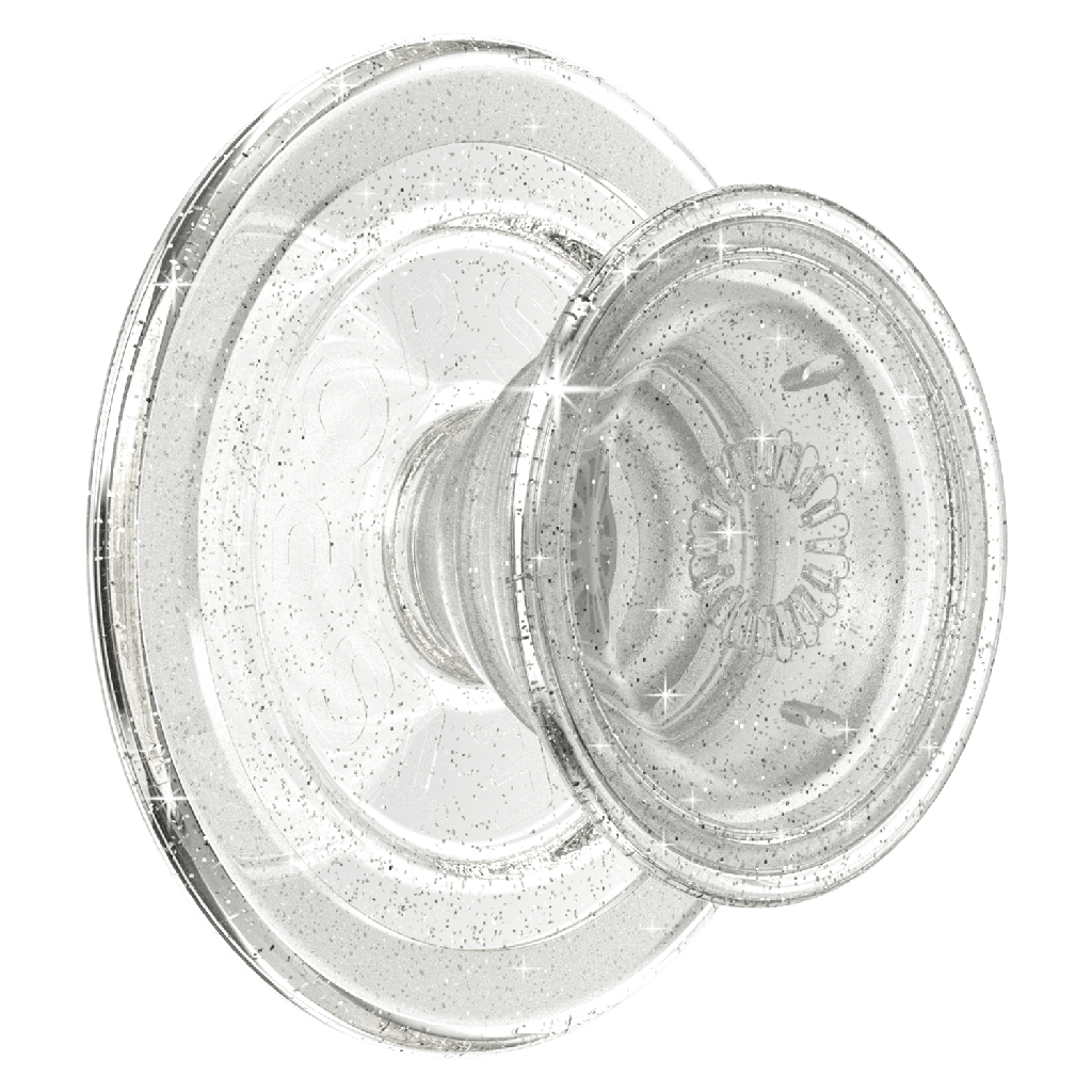 Popsockets - Popgrip Magsafe Circle - Clear Glitter