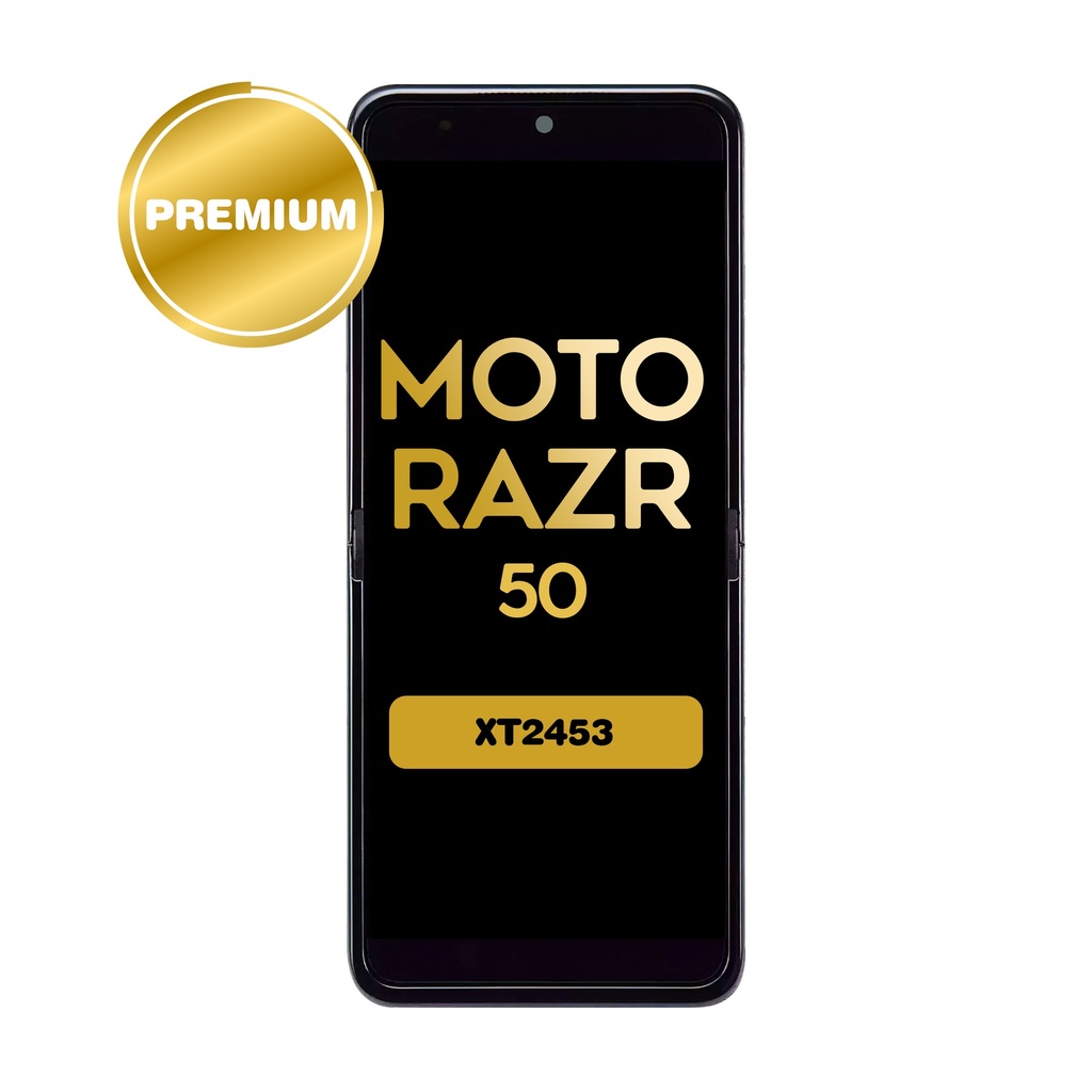 OLED Assembly without Frame for Motorola Moto Razr 50 (Inner) (XT2453 / 2024) (Premium)