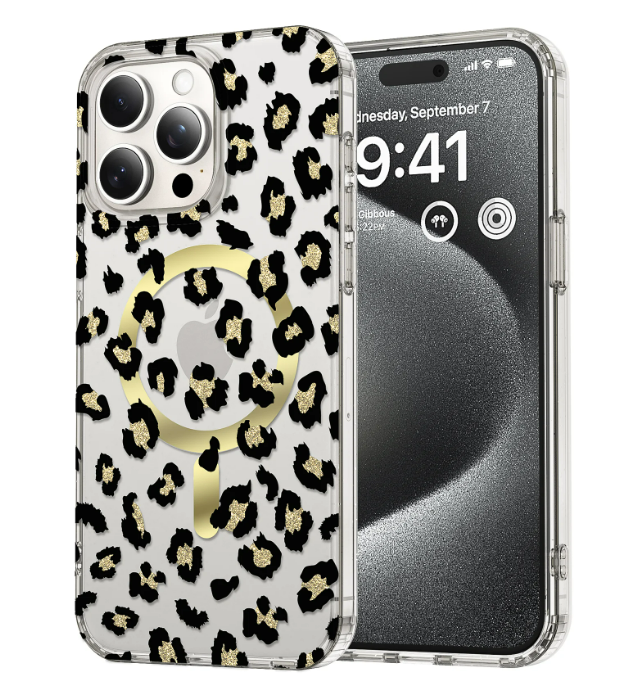 Leopard Design Case for iPhone 16 Pro