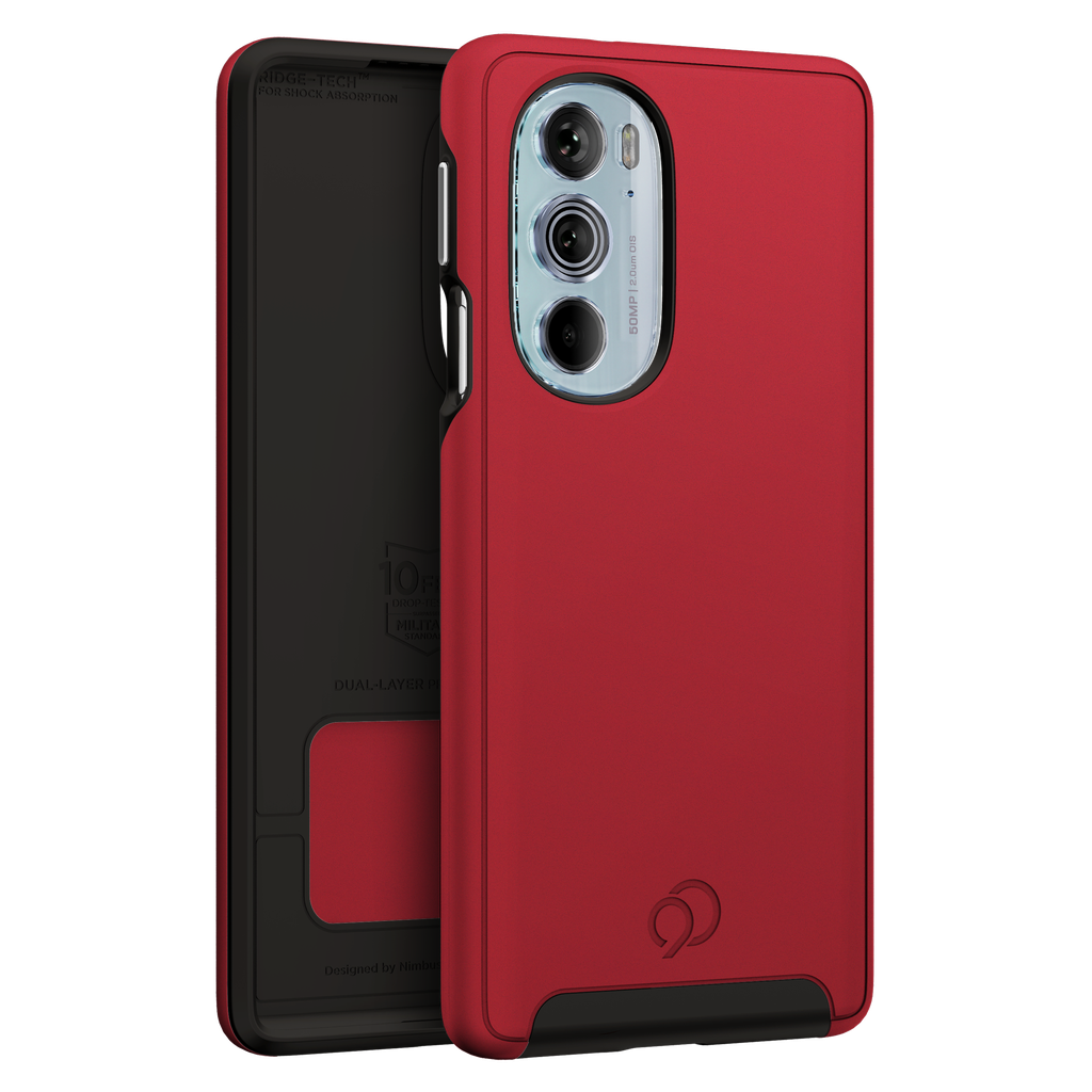 Nimbus9 - Cirrus 2 Case For Motorola Moto Edge Plus 2022 - Crimson