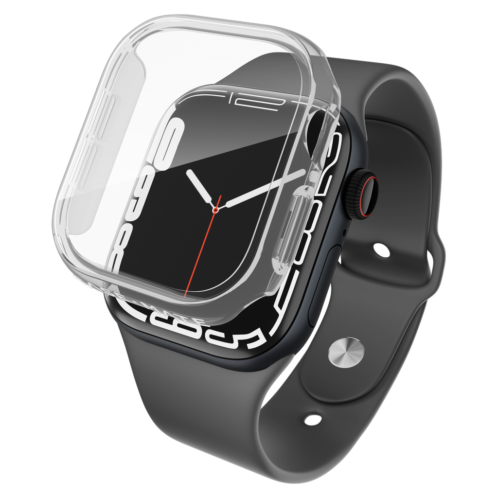 Case-mate - Tough Case With Integrated Glass Screen Protector For Apple Watch Series 10 42mm - Clear