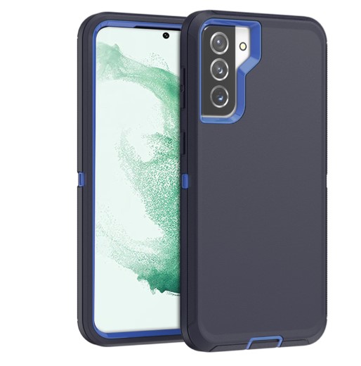 DualPro Protector Case for Galaxy S22 Ultra - Dark Blue & Blue