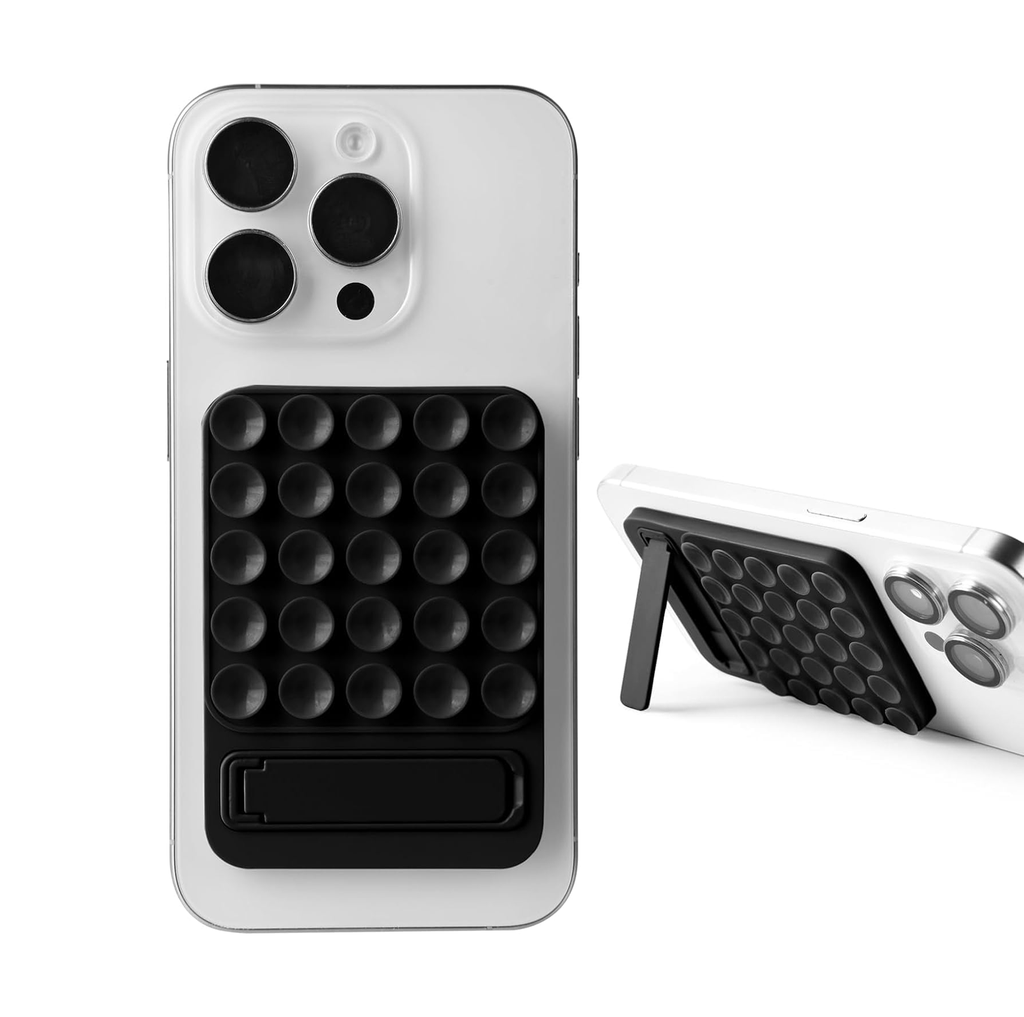 Octogrip Silicone Suction Grip Bracket (Phone Adhesive Mount) - Black