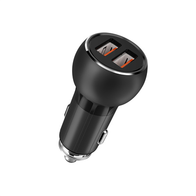 LDNIO C503Q 3.0 Quick Car Charger USB-L (Black)