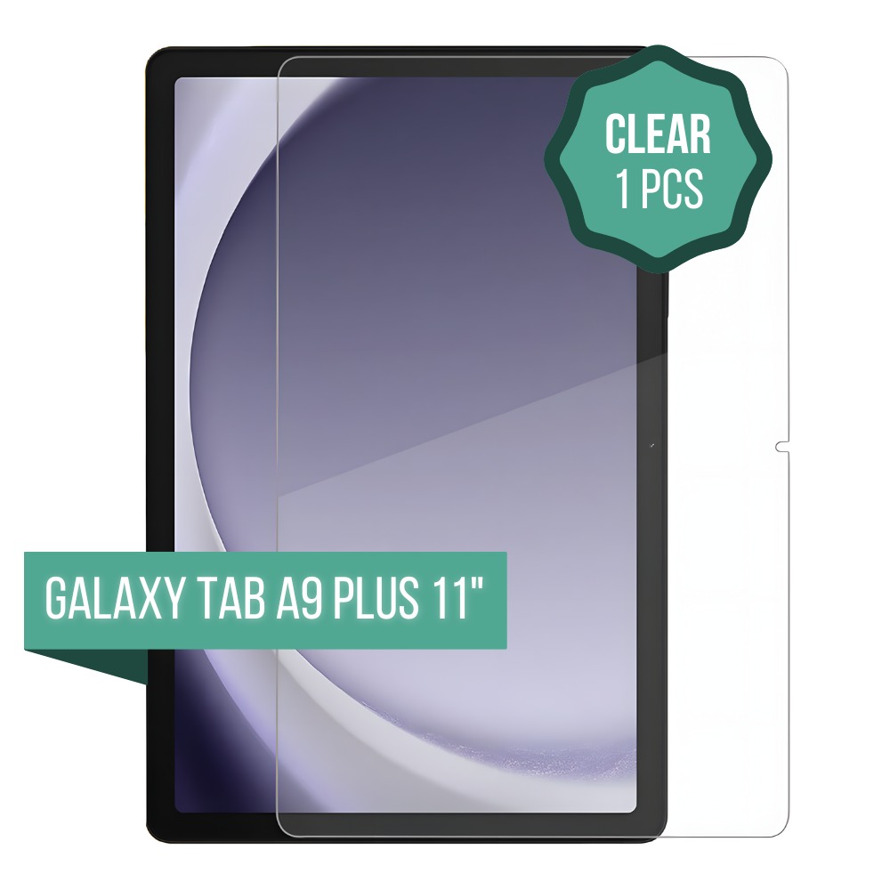 Clear Tempered Glass for Galaxy Tab A9 Plus 11"