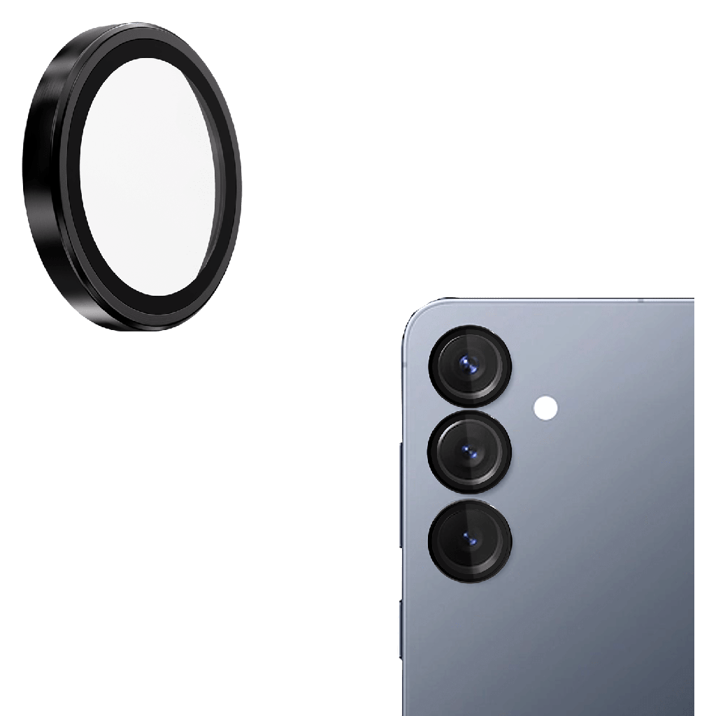 Gadget Guard - Camera Lens Protector For Samsung Galaxy S25 Plus - Black
