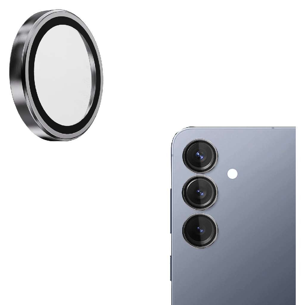 Gadget Guard - Camera Lens Protector For Samsung Galaxy S25 - Silver