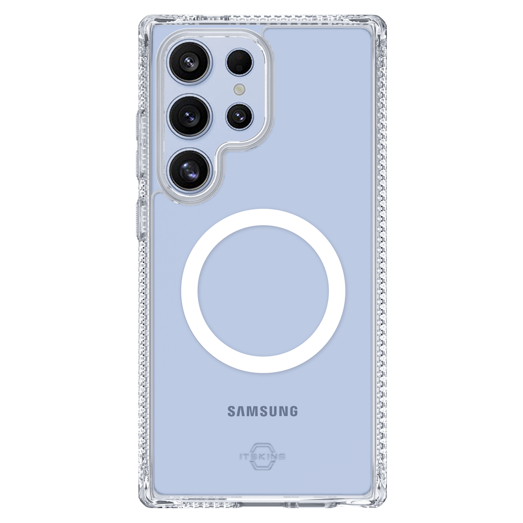 Itskins - Hybridr Clear Magsafe Case For Samsung Galaxy S25 Ultra - Transparent