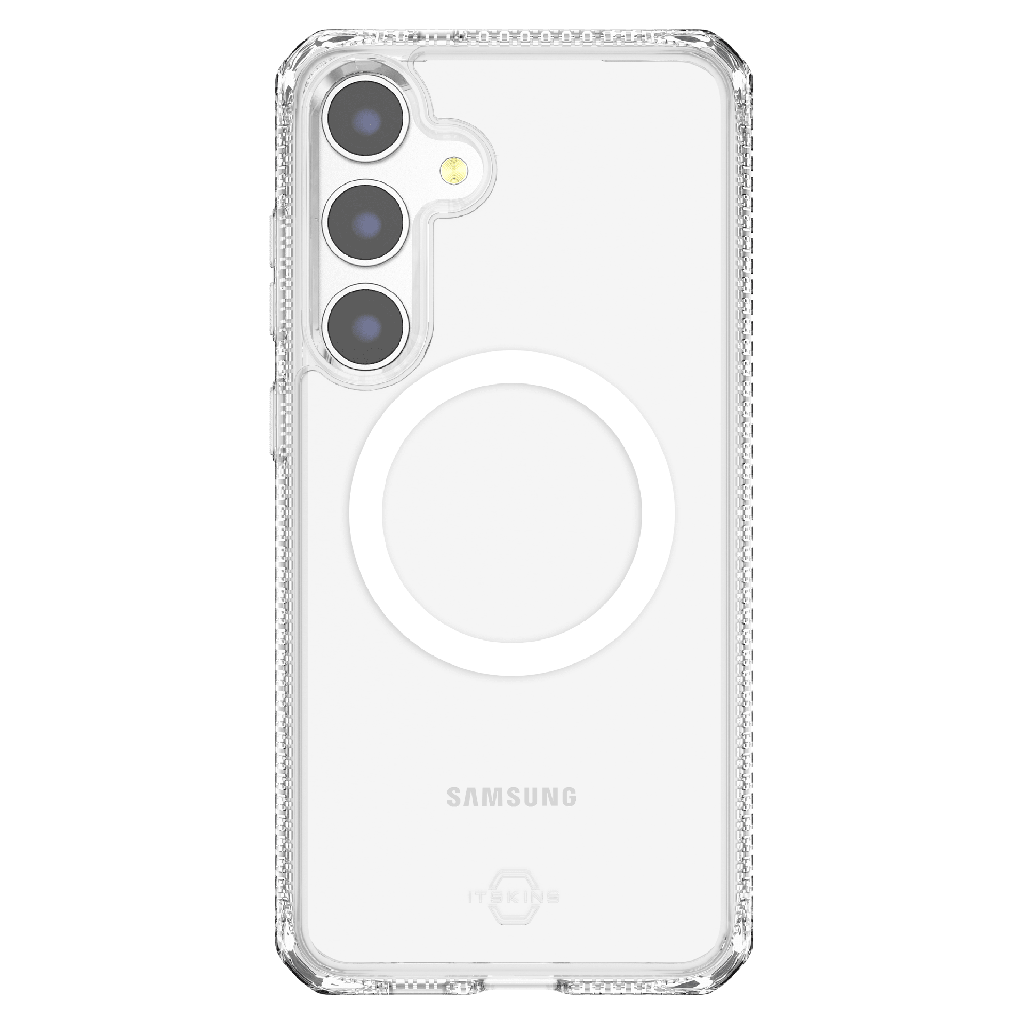 Itskins - Hybridr Clear Magsafe Case For Samsung Galaxy S25 Plus - Transparent
