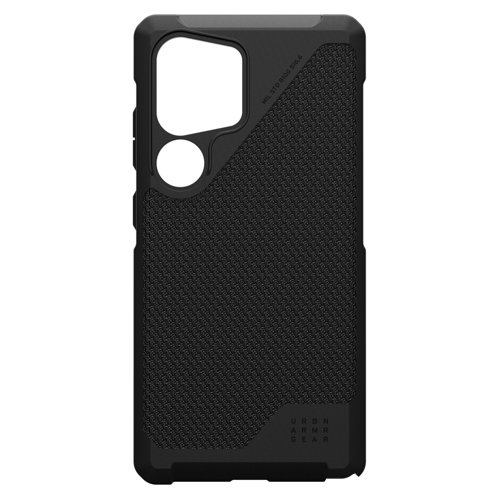 Urban Armor Gear Uag - Metropolis Lt Case With Magnet For Samsung Galaxy S25 Ultra - Kevlar Black