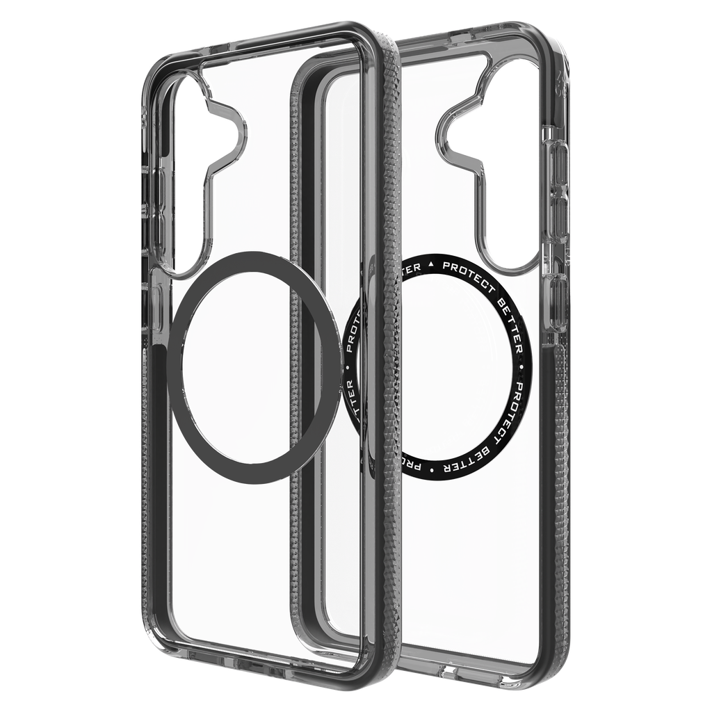 Zagg - Santa Cruz Snap Magsafe Case For Samsung Galaxy S25 - Black