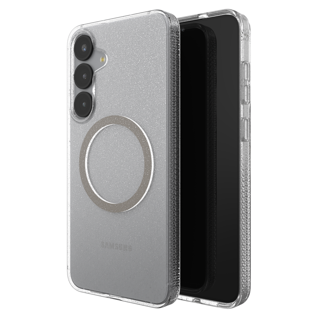 Zagg - Milan Snap Magsafe Case For Samsung Galaxy S25 Plus - Glitter Starlight