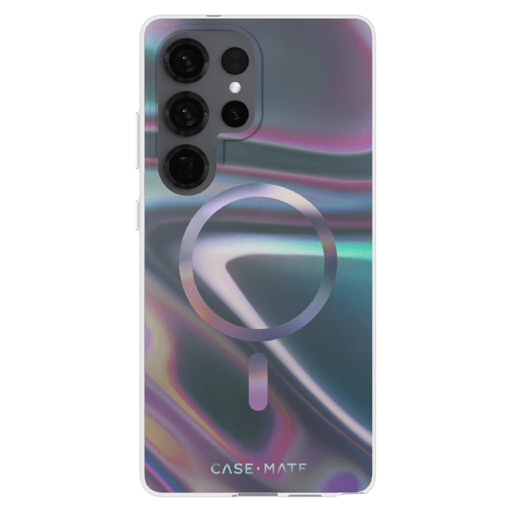 Case-mate - Soap Bubble Case With Magnet For Samsung Galaxy S25 Ultra - Iridescent