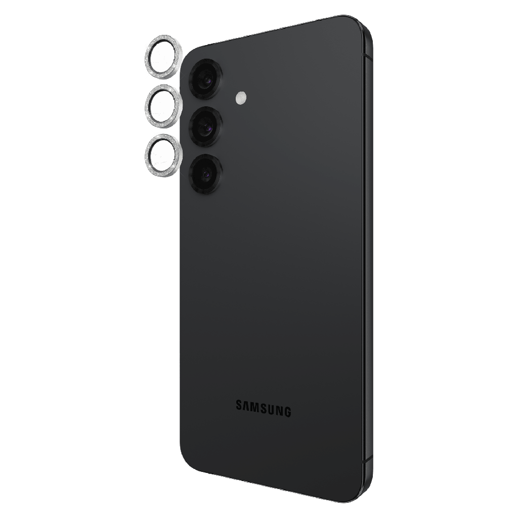 Case-mate - Aluminum Ring Camera Lens Glass Protector For Samsung Galaxy S25 - Twinkle
