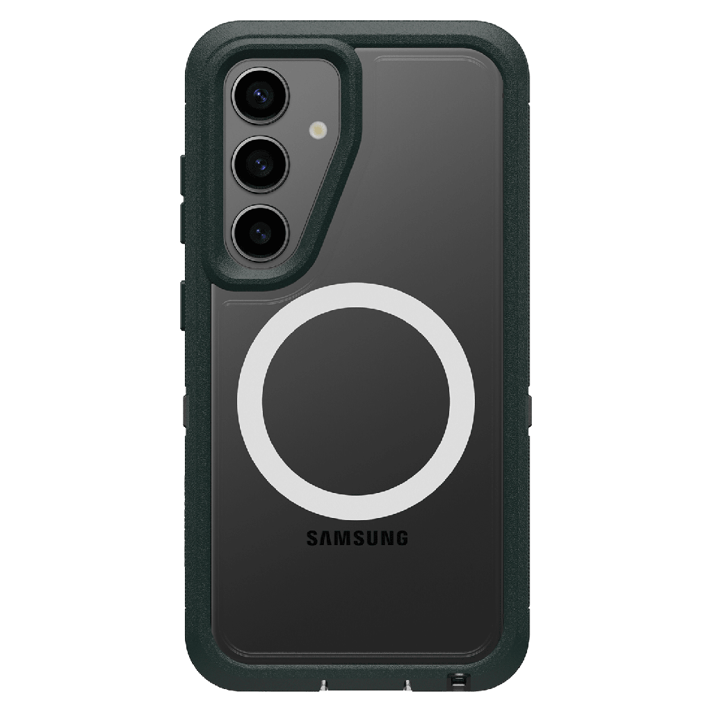 Otterbox - Defender Pro Xt Clear Magnetic Case For Samsung Galaxy S25 - Sagebrush Green