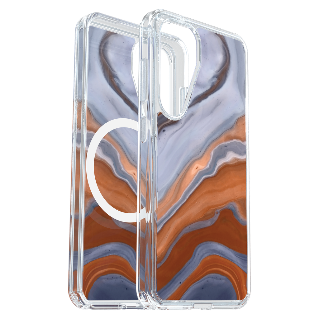 Otterbox - Symmetry Clear Magnetic Case For Samsung Galaxy S25 - High Desert Marble