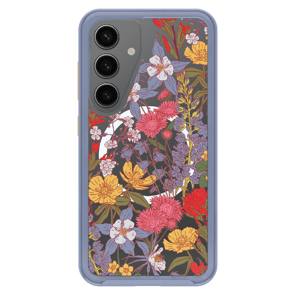 Otterbox - Symmetry Clear Magnetic Case For Samsung Galaxy S25 Ultra - Floral Clear