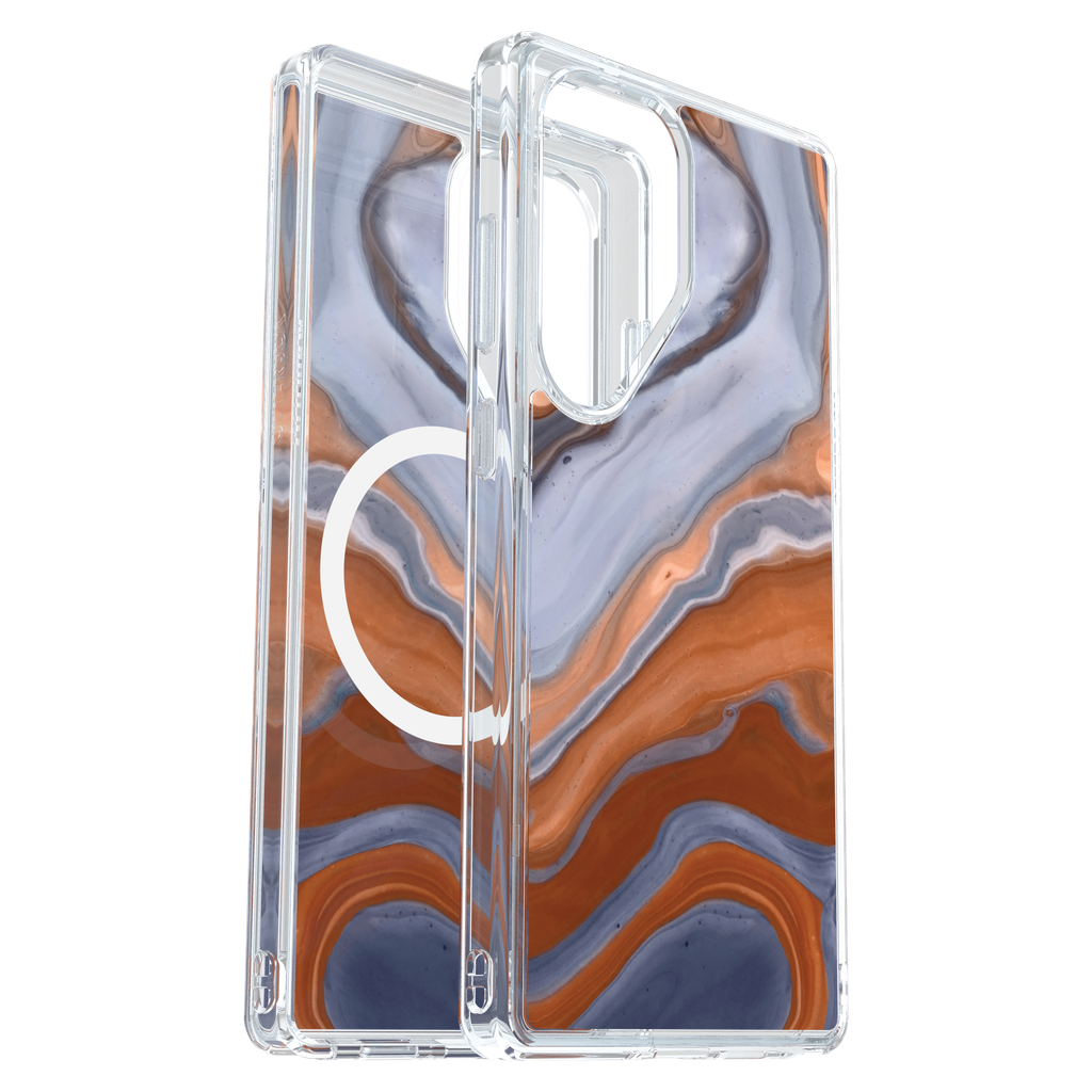 Otterbox - Symmetry Clear Magnetic Case For Samsung Galaxy S25 Ultra - High Desert Marble