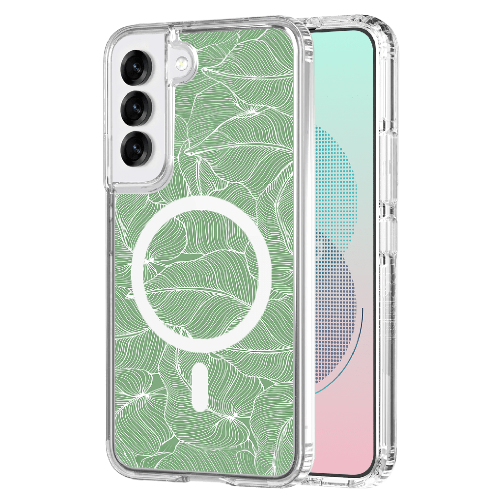Ampd - Tpu  /  Acrylic Hd Print Case For Samsung Galaxy S25 Plus - Palm
