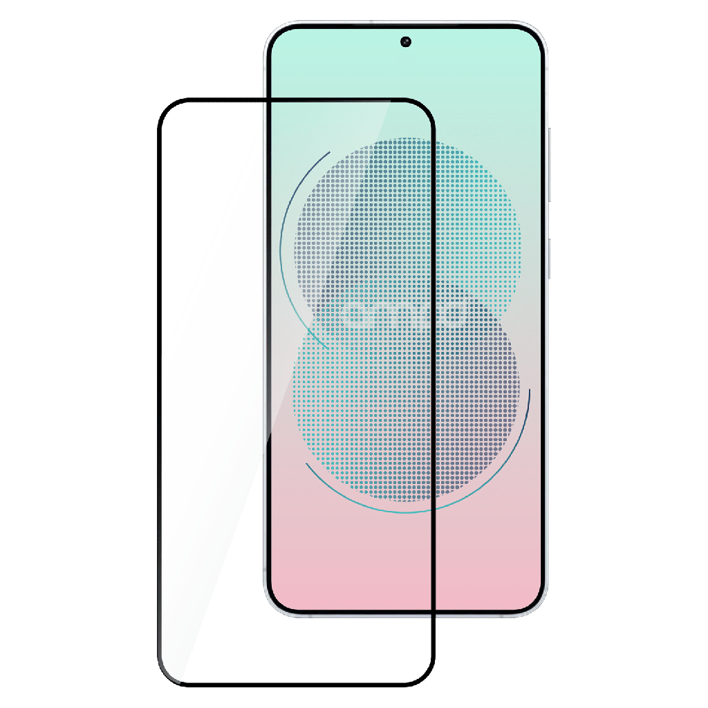 Ampd - 3d Full Faced Impact Flex Glass Screen Protector For Samsung Galaxy S25 Plus - Clear