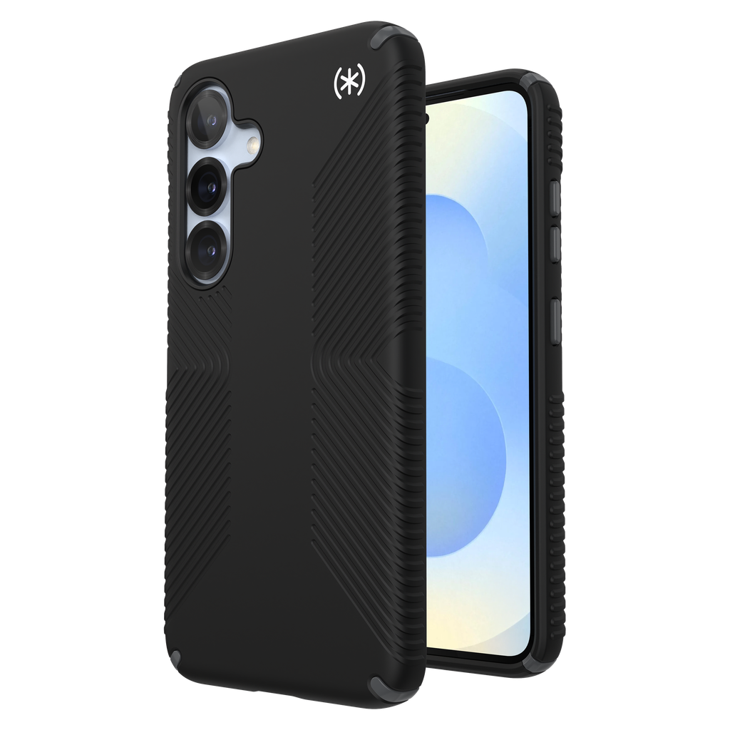 Speck - Presidio2 Grip Case For Samsung Galaxy S25 - Black