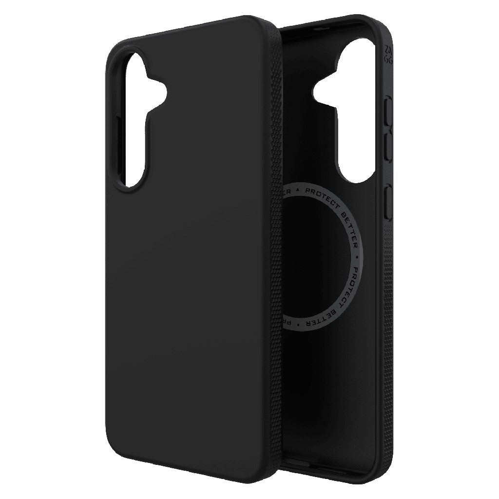Zagg - Milan Snap Opaque Case For Samsung Galaxy S25 Plus - Black