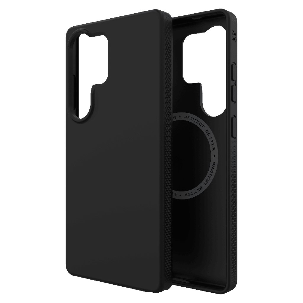 Zagg - Milan Snap Opaque Case For Samsung Galaxy S25 Ultra - Black