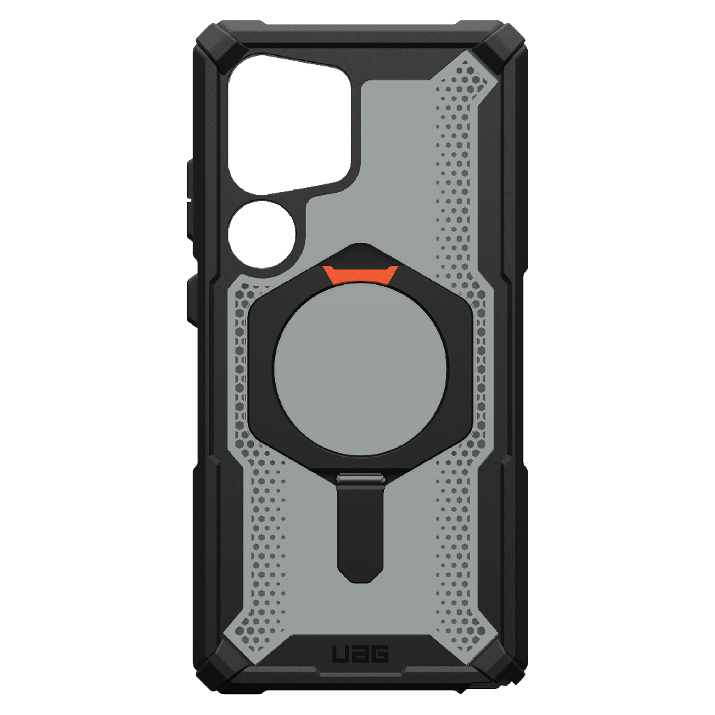 Urban Armor Gear Uag - Plasma Xte Case With Magnet For Samsung Galaxy S25 Ultra - Black And Orange
