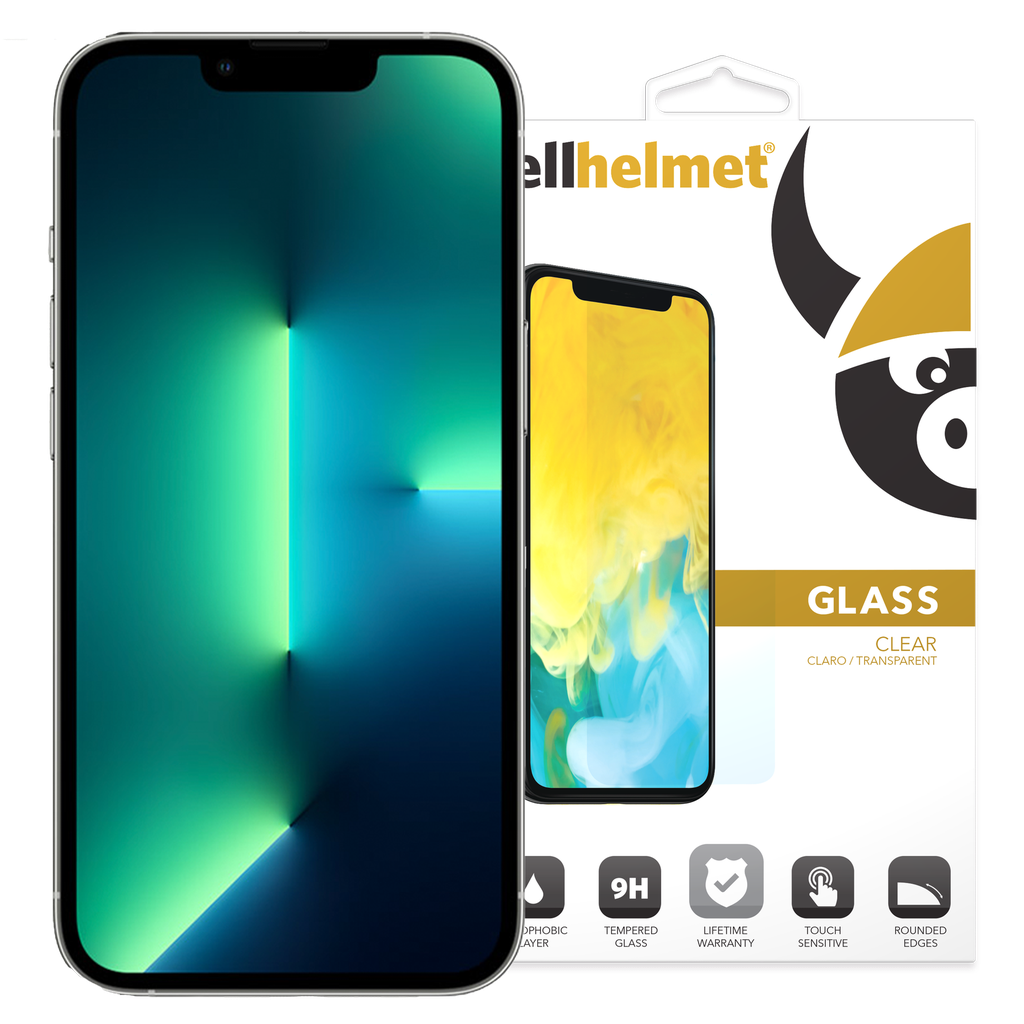 Cellhelmet - Tempered Glass Screen Protector For Apple Iphone 14 Plus  /  13 Pro Max - Clear