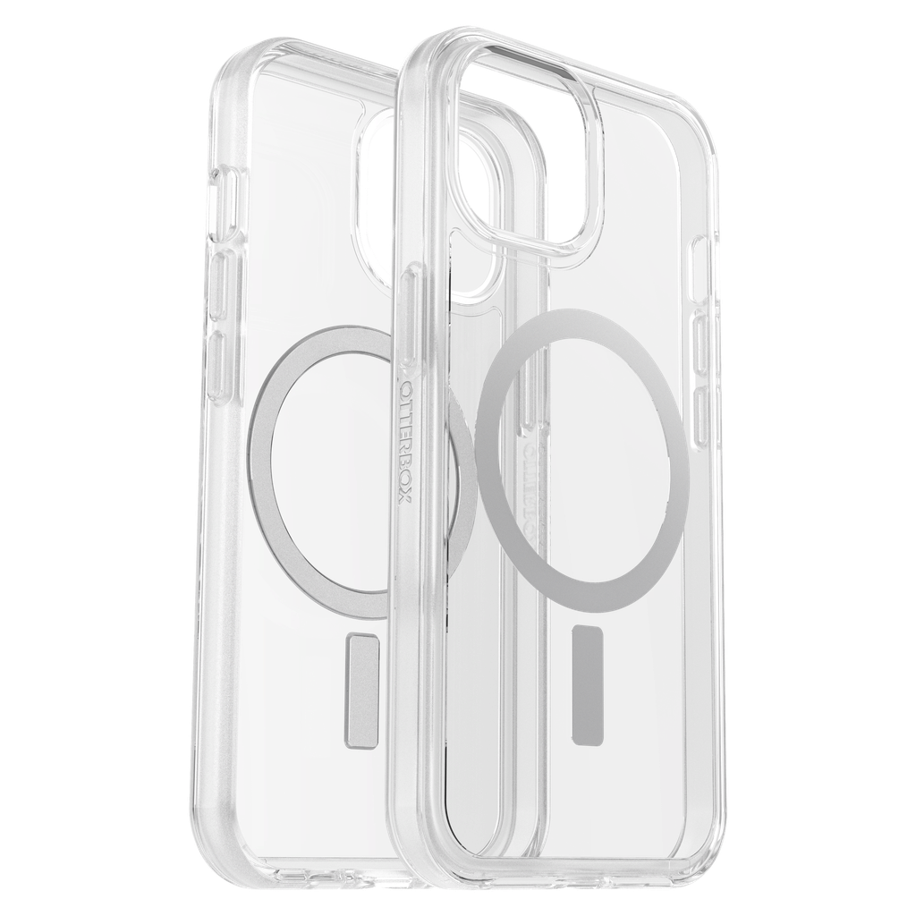 Otterbox - Symmetry Clear Magsafe Case For Apple Iphone 15   /   Iphone 14   /   Iphone 13   /   Iphone 16e - Clear