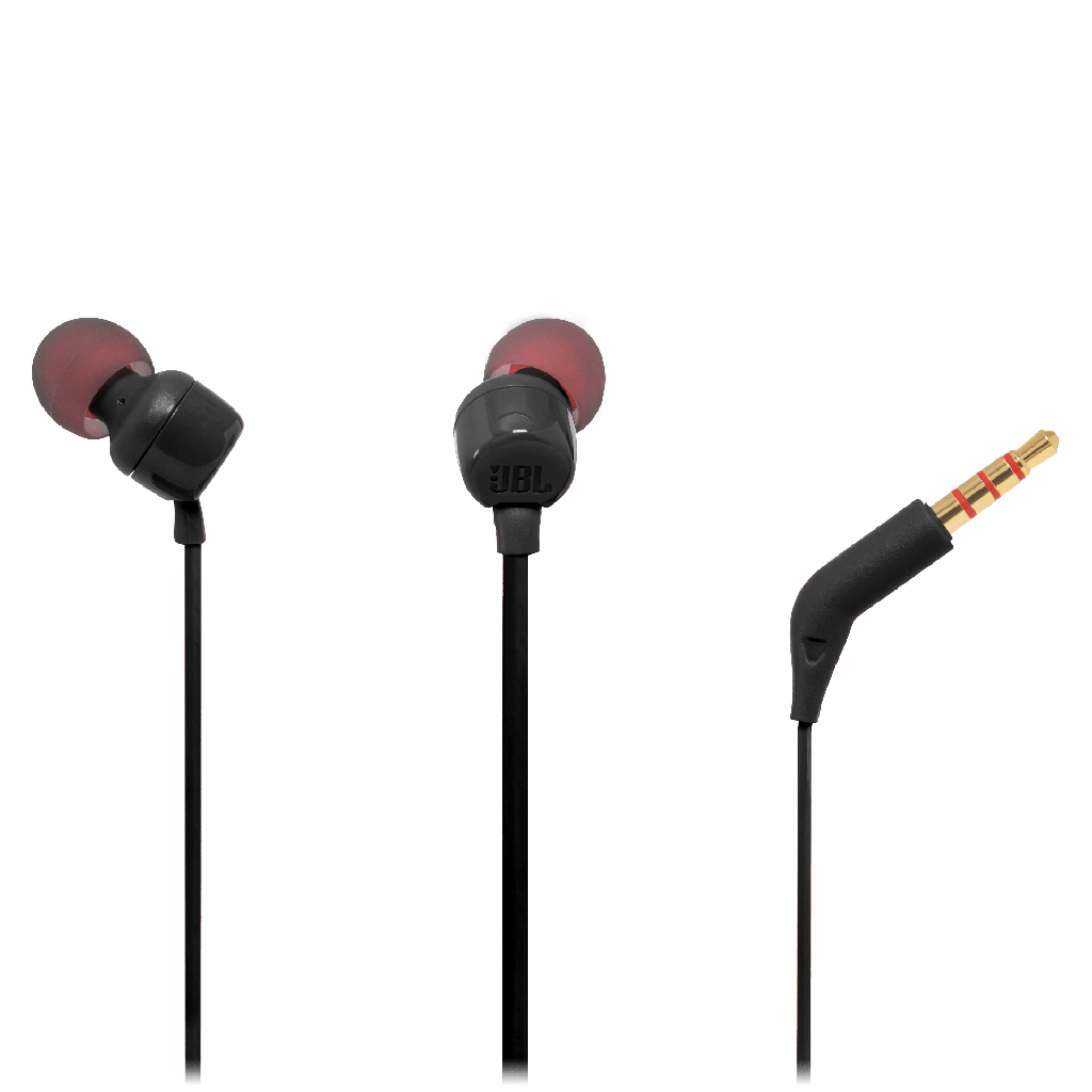 Jbl - T Series T110 In Ear Wired Headphones - Black