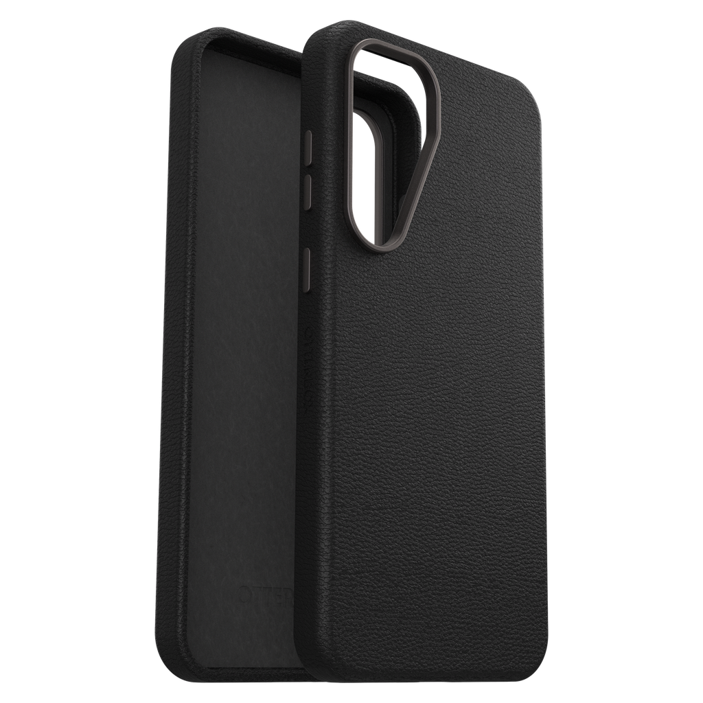 Otterbox - Symmetry Cactus Leather Case For Samsung Galaxy S25 Plus - Noir Ash