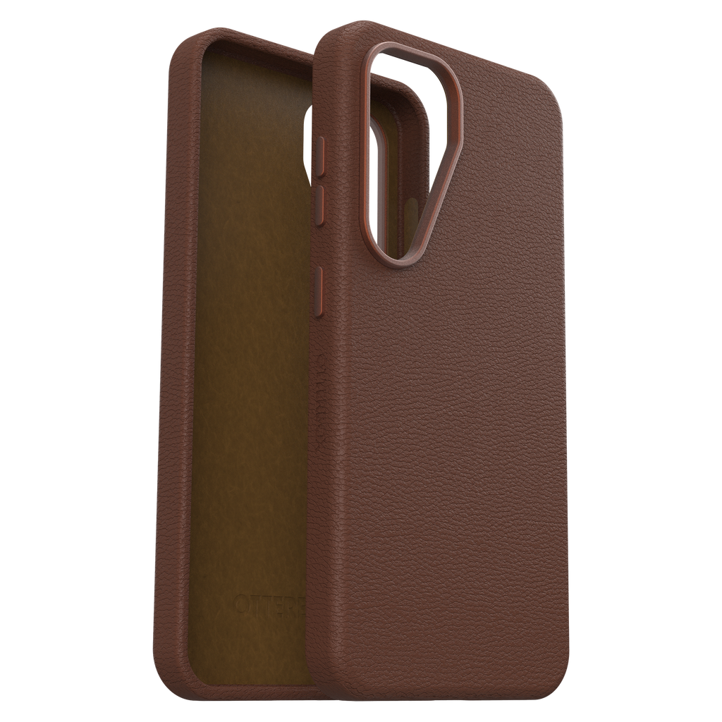 Otterbox - Symmetry Cactus Leather Case For Samsung Galaxy S25 - Rich Adobe