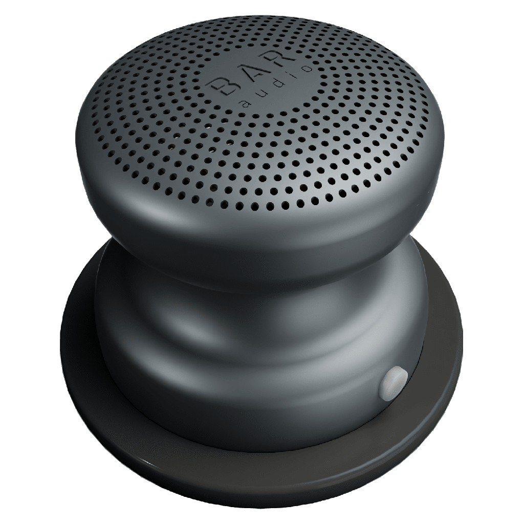 Bar Audio - Magsafe Compatible Bluetooth Speaker 3w - Gunmetal Gray