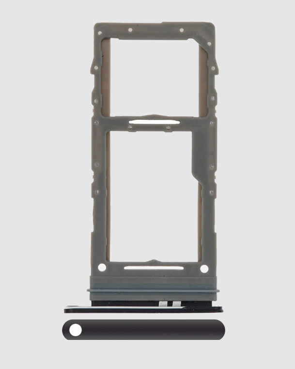 Single Sim Card Tray For Samsung Galaxy S20 / S20 Plus / S20 Ultra 5G (Cosmic Black) (Premium)