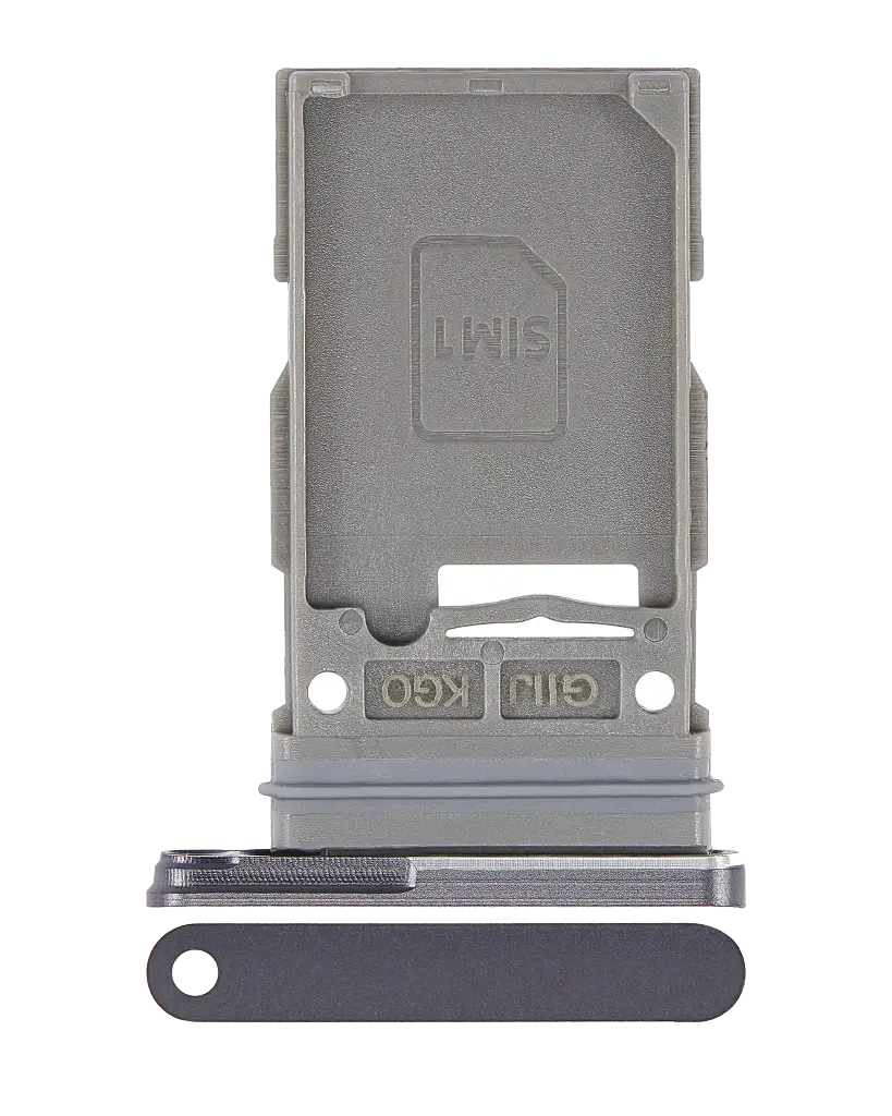 Single Sim Card Tray For Samsung Galaxy S21 FE 5G (Graphite) (Premium)