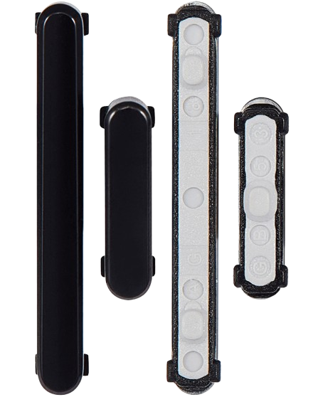 Hard Buttons (Power / Volume) For Samsung Galaxy S22 / S22 Plus (Phantom Black) (Premium)